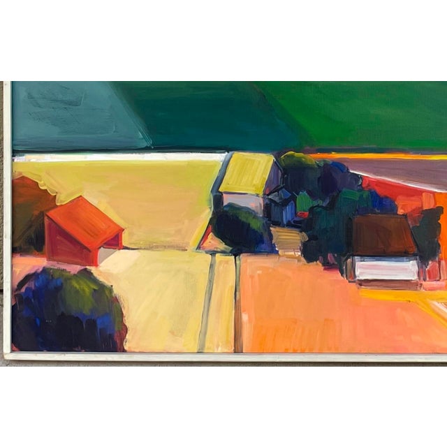 1990s Vintage William B Hannum Landscape. - For Sale - Image 5 of 8