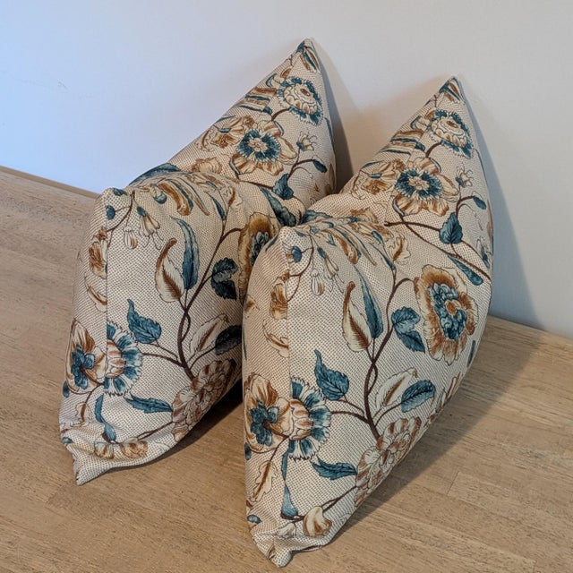 Rosa Bernal Santander Lumbar Pillows - Pair For Sale - Image 4 of 6