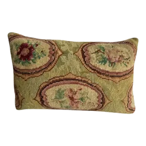 1856 English Needlework Pillow