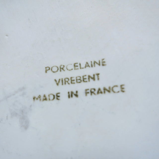 Beige Ceramic Lamp By Yves Mohy for Virebent, 1970s For Sale - Image 8 of 10