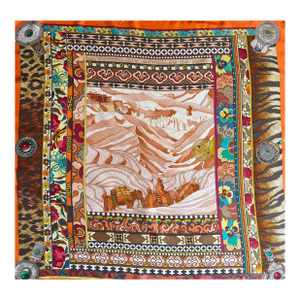 Hermès Silk Scarf “La Femme Aux Semelles De Vent” 2009