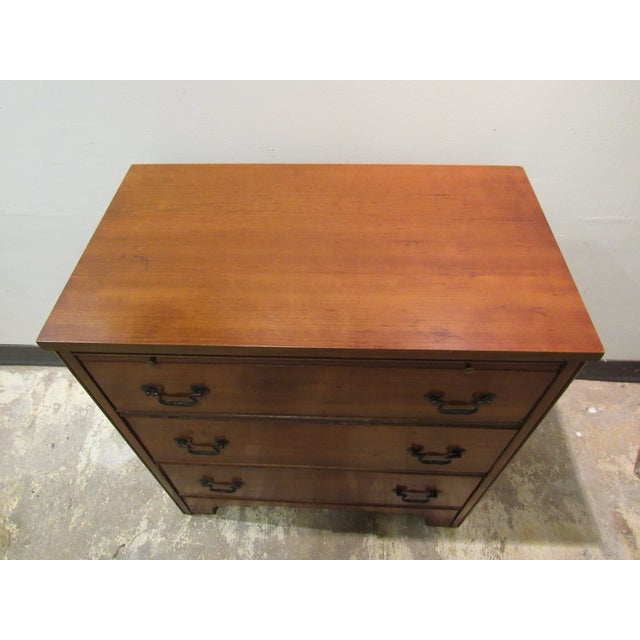American Permacraft Bachelor's Chest With Pull Out Shelf Chairish