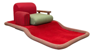 Ettore Sottsass Tappeto Volante Flying Carpet Chair Bedding Brevetti Italy 1972