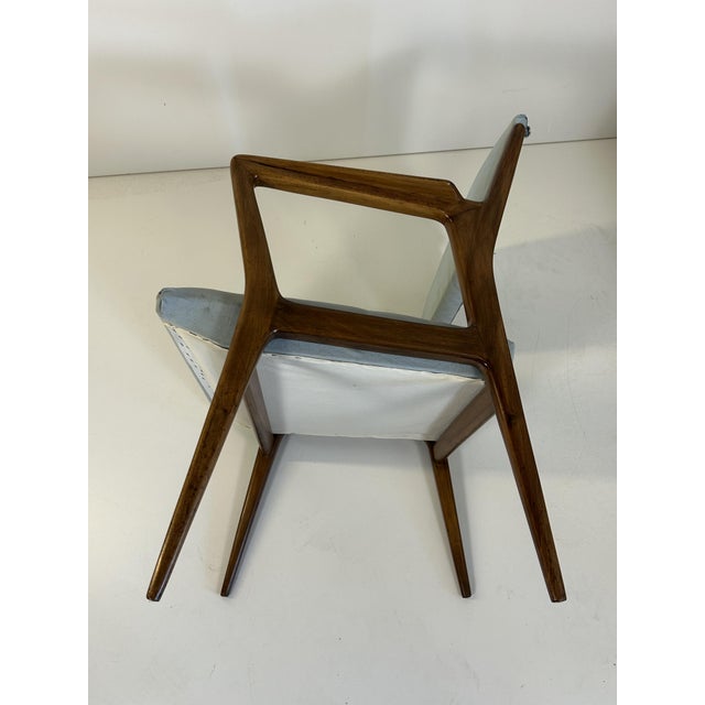 Chairs in the style of Gio Ponti, 1950s, Set of 2 For Sale - Image 9 of 11