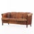 A Dutch Art Deco Style Leather Sofa, C. 1960. For Sale - Image 4 of 6