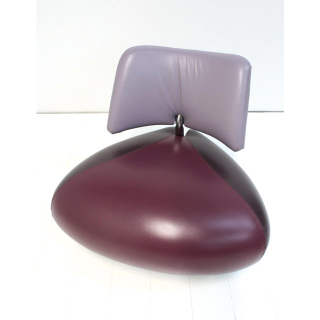 Leather Pallone Pa Lounge Chairs by Roy de Scheemaker for Leolux, Set of 2 For Sale - Image 6 of 10
