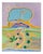 Luciano Schifano, The Path, Oil Painting, 1980s For Sale