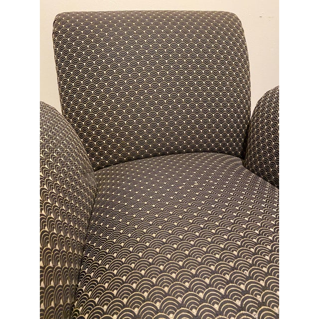 1960s Interior Crafts Inc. Rolled Armchairs Set of 2 For Sale - Image 9 of 9