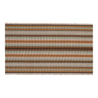 Sample - Schumacher X Neisha Crosland Topaki Stripe Tape in Mustard For Sale