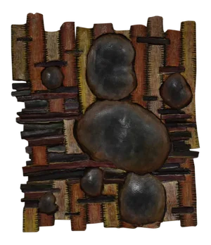 "Journey II" Brutalist Wall Art