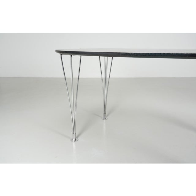 Superellipse Table from Fritz Hansen, 1980s For Sale - Image 6 of 12