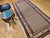 19th Century Persian Kurdish Bidjar Rug, Hand-Knotted Wool, Allover Paisley Pattern, Tan & Burgundy, 4x9 For Sale In Chicago - Image 6 of 15