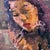 Lipstick by Clyde Steadman | Oil on panel Abstract representation of a face applying lipstick. For Sale