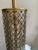 Hollywood Regency Open Brass Lattice Table Lamp For Sale - Image 4 of 7