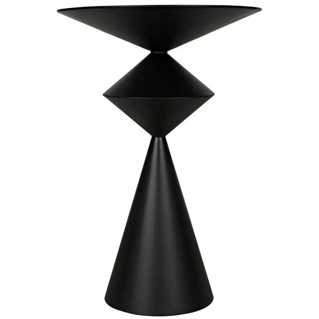 Industrial, edgy, and quite simply exceptional, these accent tables from Noir have each been handcrafted of metal. The...