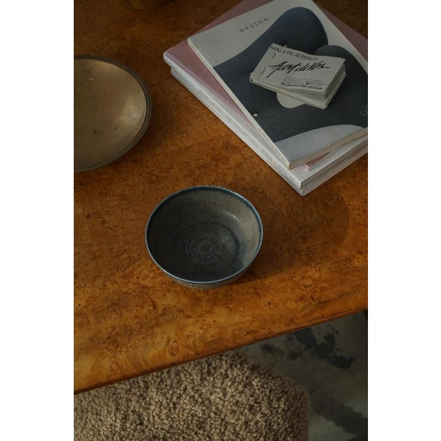 Mid-Century Danish Modern Ceramic Model 237 Bowl by Eva Staehr-Nielsen for Saxbo, 1940s For Sale - Image 3 of 18