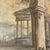 Tondos with Neoclassical Grisaille, 1800s, Oil Painting on Canvas, Framed, Set of 2 For Sale - Image 4 of 7