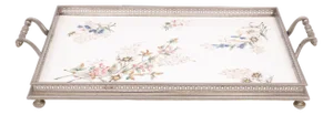 Vintage Porcelain Serving Tray, 1920s