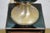 Mid 20th Century French Maison Le Dauphin Porcelain & Brass Monolith Table Lamp 35" For Sale - Image 10 of 14