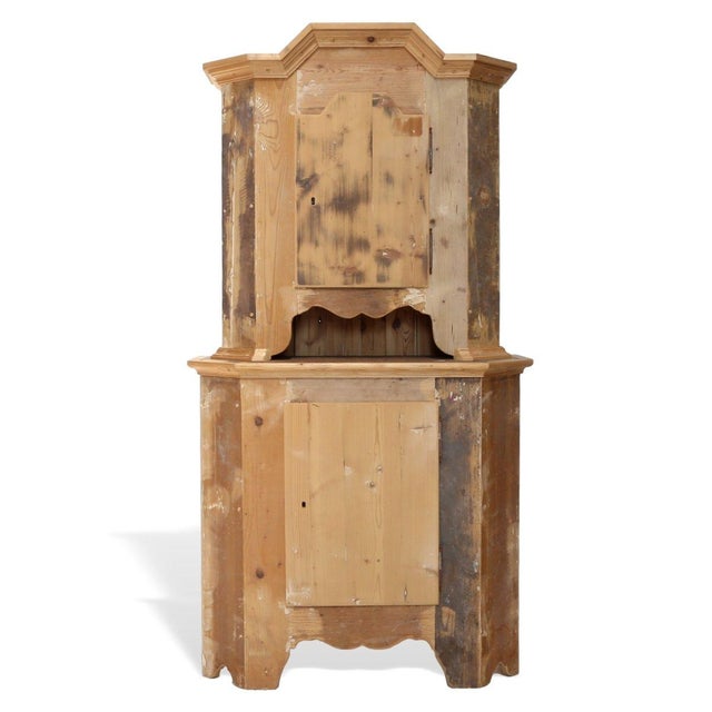 Antique Fir Cabinet, 2000s For Sale - Image 4 of 4