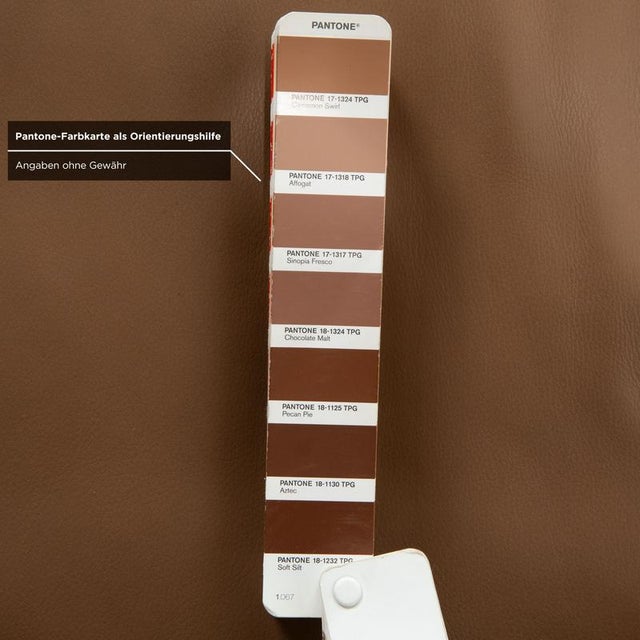 Brown Taupe Leather Three-Seater & Two-Seater Sofa with Manual Function from Willi Schillig, Set of 2 For Sale - Image 11 of 18