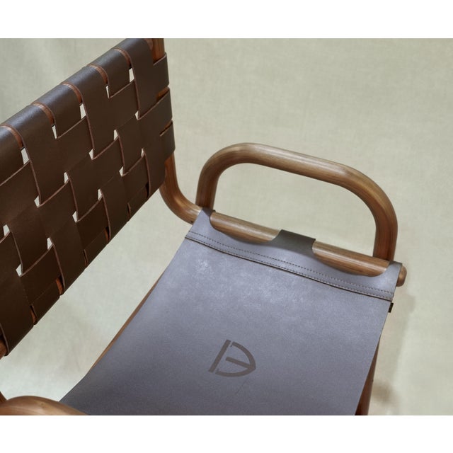 Metal Albany Bar Chair by Wood Tailors Club For Sale - Image 7 of 10