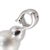 Metal 14k White Gold Graduated White Sea Pearl Strand Bead Chain Necklace For Sale - Image 7 of 8