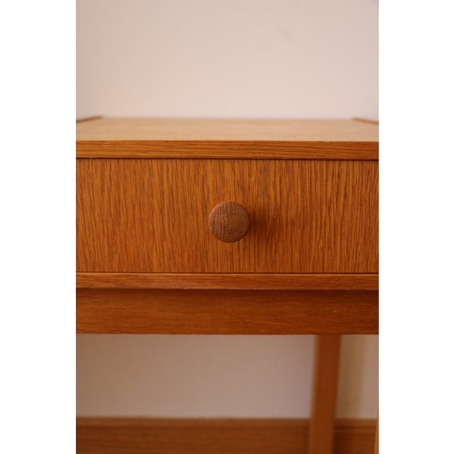 Wood Scandinavian Modular Entrance Telephone Bench, 1960s For Sale - Image 7 of 13