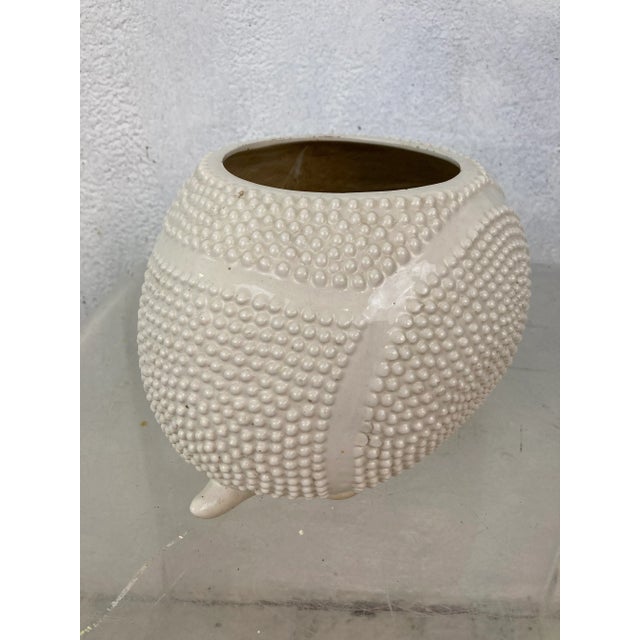1970s Italian Ceramic Hedgehog Planter For Sale - Image 5 of 8