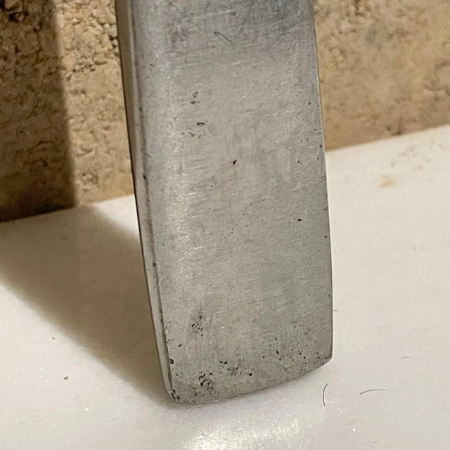 AMBIANIC presents Beautiful Capri Italy Midcentury Modern Bread Knife in Stainless Steel 1960s Stamped Stainless Capri...