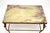1920s Vintage French Brass and Onyx Coffee Table, 1920 For Sale - Image 5 of 11