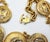Chanel Chanel Vintage Gold Plated CC Coin Medallion Chain Necklace For Sale - Image 4 of 6