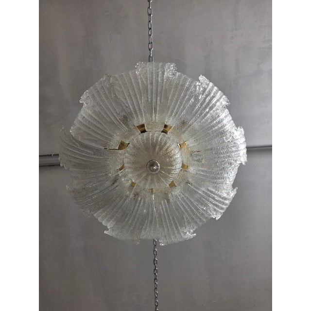 Murano Glass Ceiling Light, 1980s, in Flawless conditions. Designed 1980 to 1989 Up to 250V (Europe/UK Standard).The...