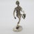 Vintage Italian Handmade Genuine Silver Soccer / Football Player Figurine Miniature Sculpture For Sale - Image 4 of 9