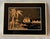 Ocean View Tropical Scene With Masted Ship Done in Cork Within a Celluloid Faux Ivory Frame For Sale - Image 9 of 9