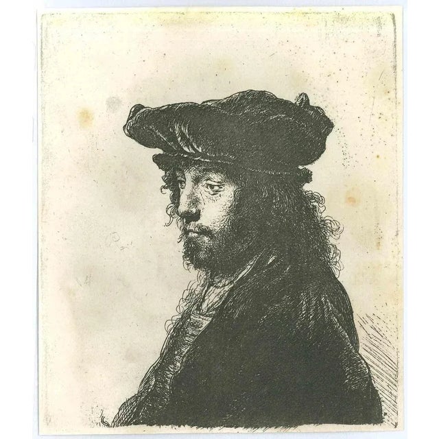 The Fourth Oriental Head is an engraving on ivory-colored paper realized by Charles Amand Durand after an etching by...