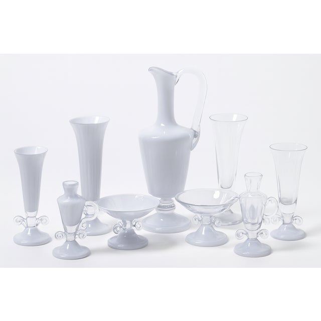 Vintage Glassware, 1970s, Set of 9 For Sale - Image 11 of 11
