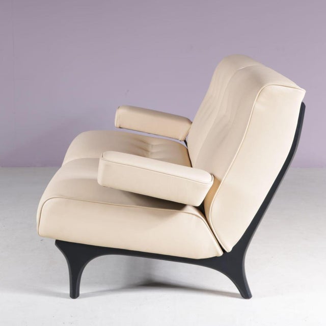 White Sofa by Eugenio Gerli for Tecno, Italy, 1960s For Sale - Image 8 of 14