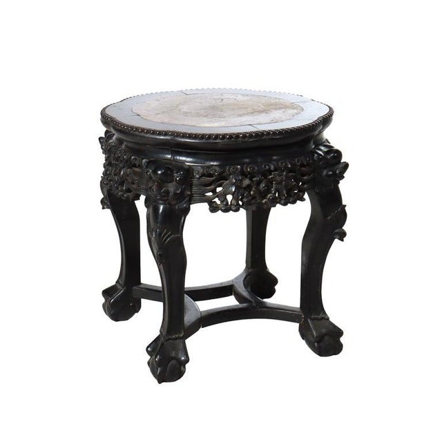 This antique Chinese stand, dating to circa 1920, embodies the artistry of early 20th-century Chinese furniture. Crafted...