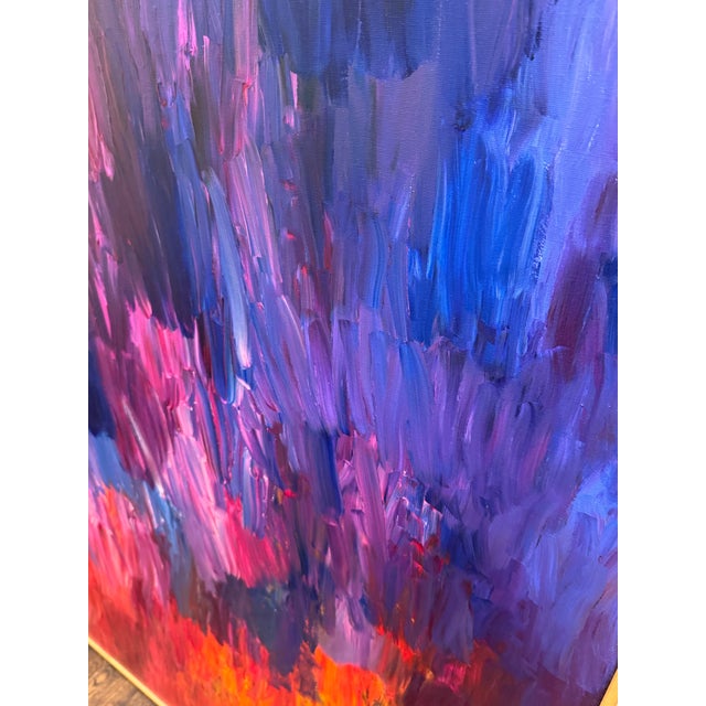 Julius Parrish Original Large-Scale Abstract Acrylic Painting, 2020, 48” X 36” For Sale In Chicago - Image 6 of 12