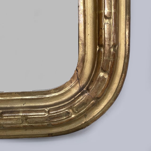 Late 19th Century French Giltwood Wall Mirror For Sale - Image 12 of 13