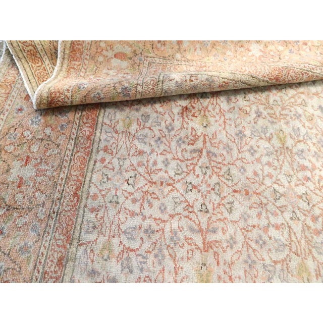 Ivory Galerie Shabab Collection Mid-20th Century Turkish Sivas Rug For Sale - Image 8 of 8