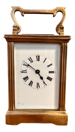 Antique Victorian Brass Carriage Clock, 1880