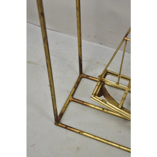 Curtis Jere Mid 20th Century Clipper Ship Large Metal Wall Sculpture For Sale In Philadelphia - Image 6 of 12