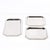 Mid 20th Century Set of Three Reed and Barton Silver Plate Trays With Hand-Hammered Detailing For Sale - Image 5 of 18