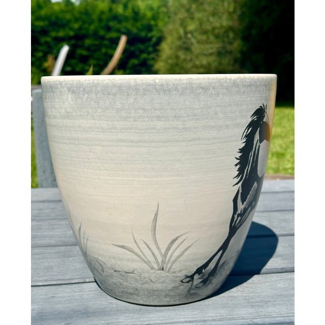 Vase or Planter by Paul Milet for Manufacture de Sévres, 1950s For Sale - Image 4 of 11