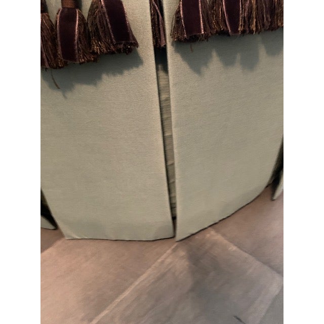 Custom Made Ottoman by Rutherford's Design For Sale - Image 4 of 5