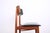 Danish Chairs in Teak, Black Skai and Brass by Sven Chrobat for Sax, 1960, Set of 4 For Sale - Image 11 of 18