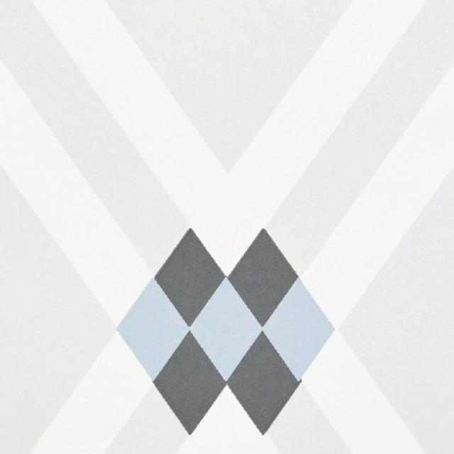 Schumacher Schumacher X David Oliver Asolo Wallpaper in Blue For Sale - Image 4 of 4