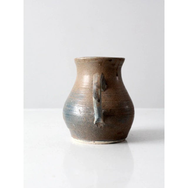 Ceramic Vintage Studio Pottery Pitcher For Sale - Image 7 of 13